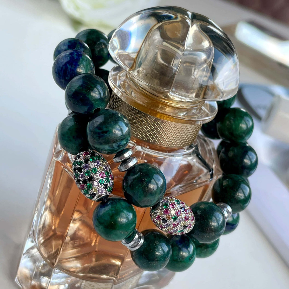 Luxury Azurite bracelet