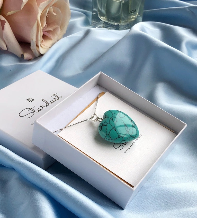 Turquoise Heart Pendant