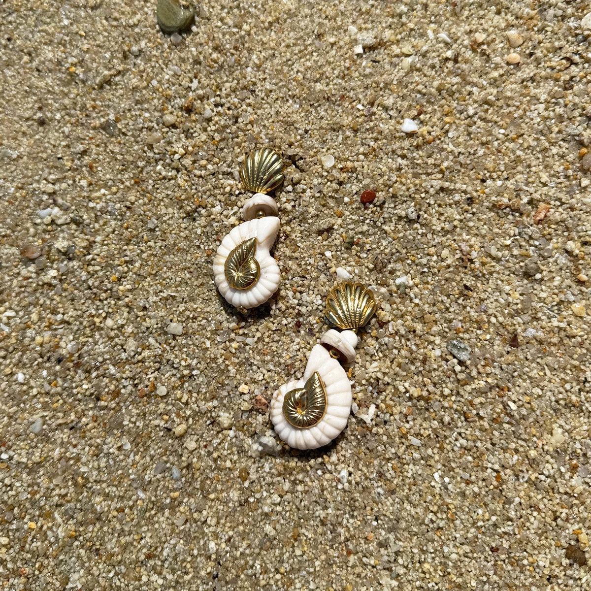 Natural Dainty Lightweight Shell Earrings