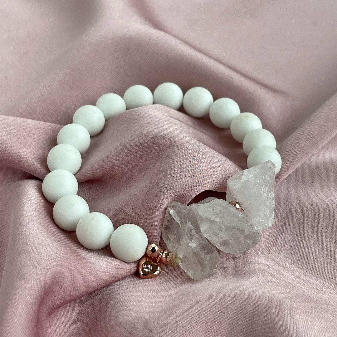 White Coral Bracelet