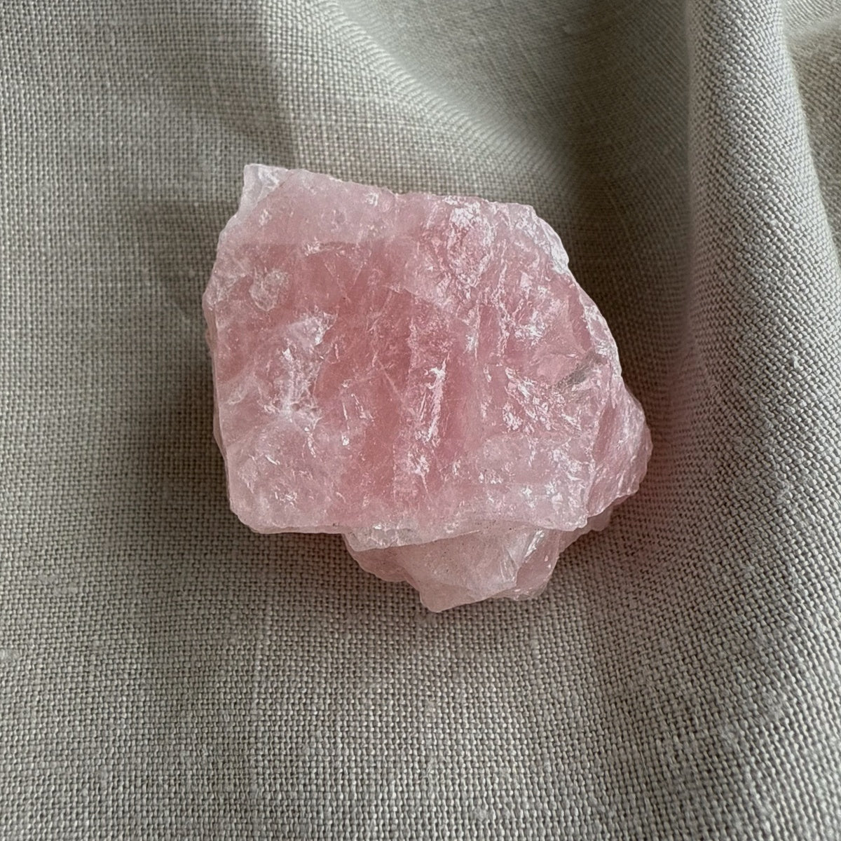 Raw Rose Quartz Crystal | Natural Rough Rose Quartz Stone | Healing Crystal Gift | Pink Crystal for Love & Self Care | Gift Ready Gemstone
