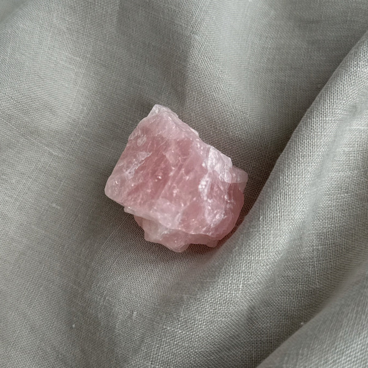Raw Rose Quartz Crystal | Natural Rough Rose Quartz Stone | Healing Crystal Gift | Pink Crystal for Love & Self Care | Gift Ready Gemstone