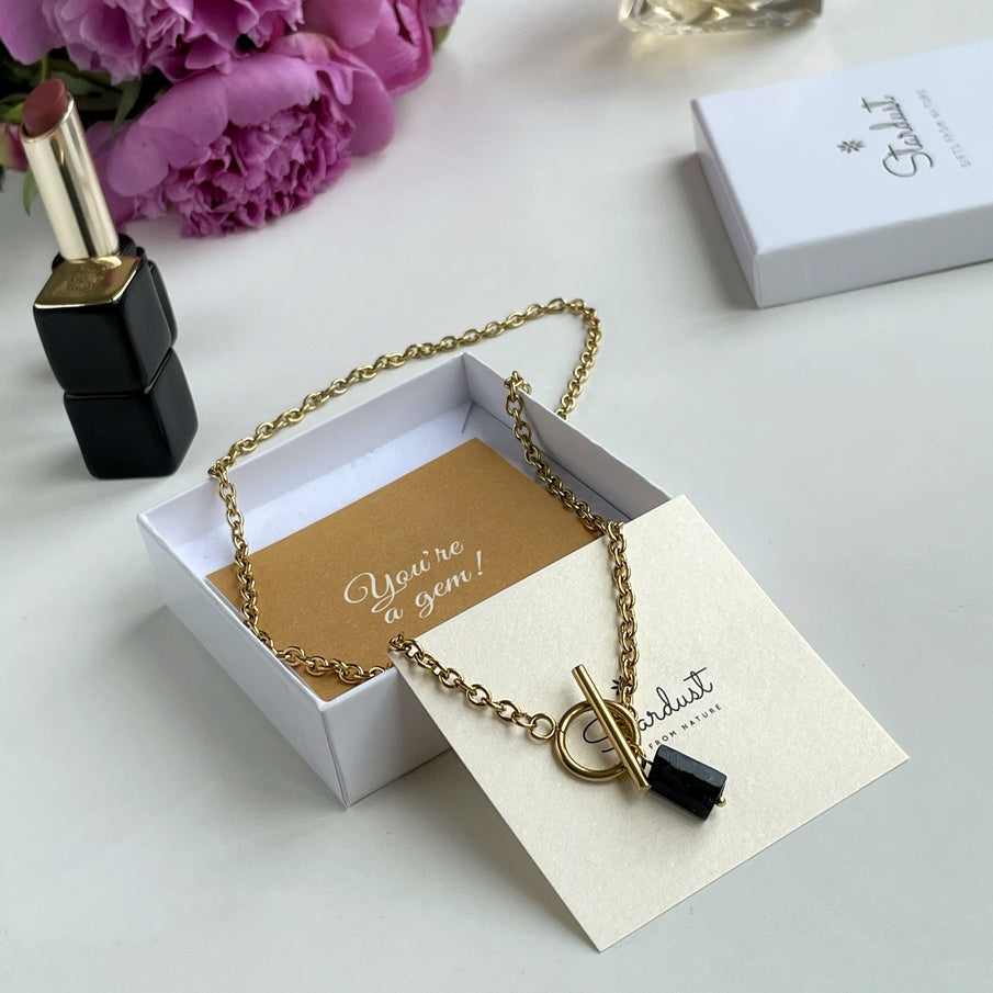 Shungite pendant necklace