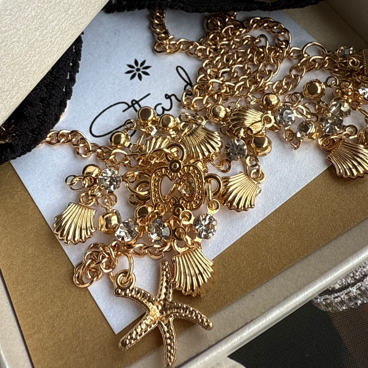 Gold Plated Thigh Leg Chain
