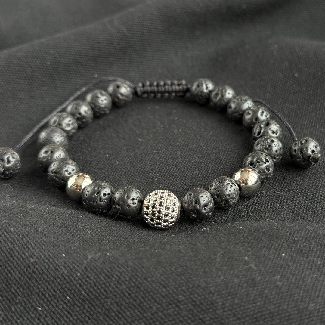 Premium Lava Stone Bracelet for Him