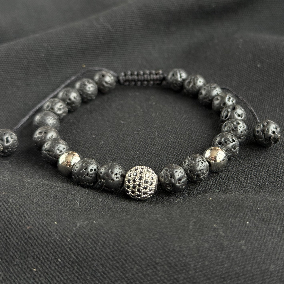Premium Lava Stone Bracelet for Him