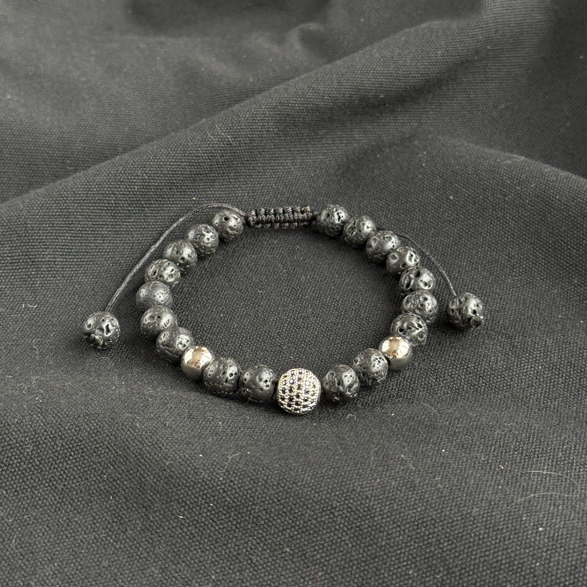 Premium Lava Stone Bracelet for Him