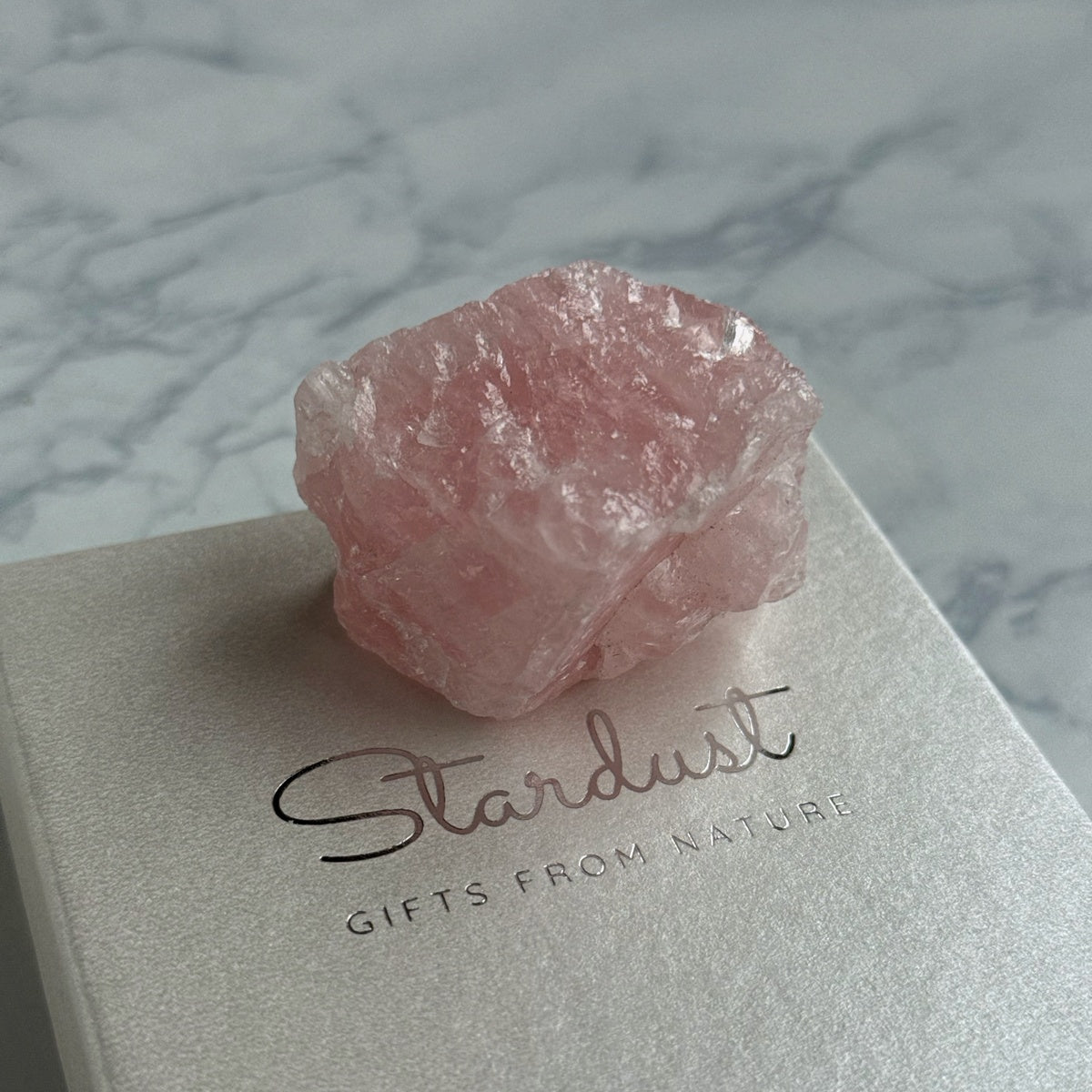Raw Rose Quartz Crystal | Natural Rough Rose Quartz Stone | Healing Crystal Gift | Pink Crystal for Love & Self Care | Gift Ready Gemstone