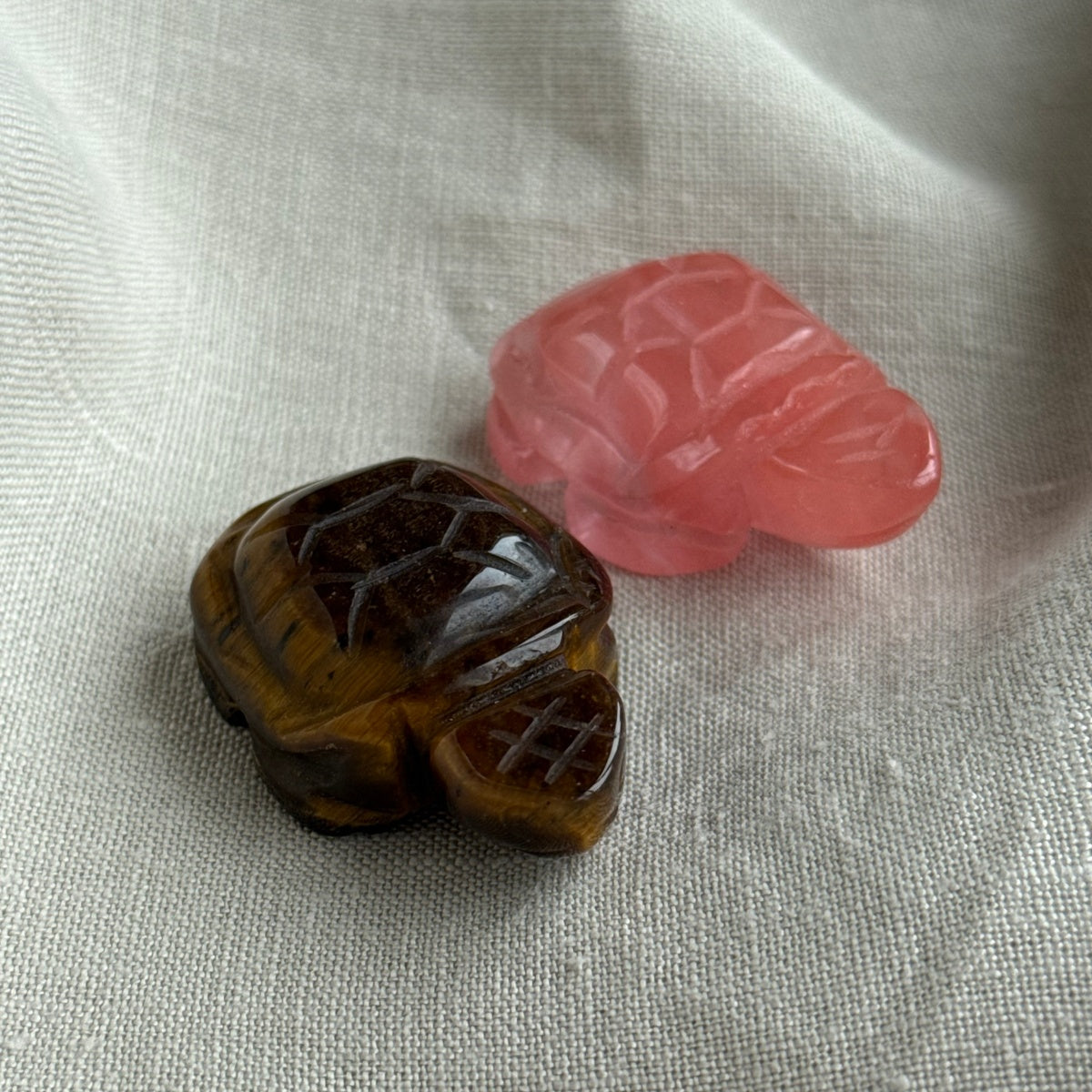 Hand Carved Crystal Turtle, Natural Stone Gift
