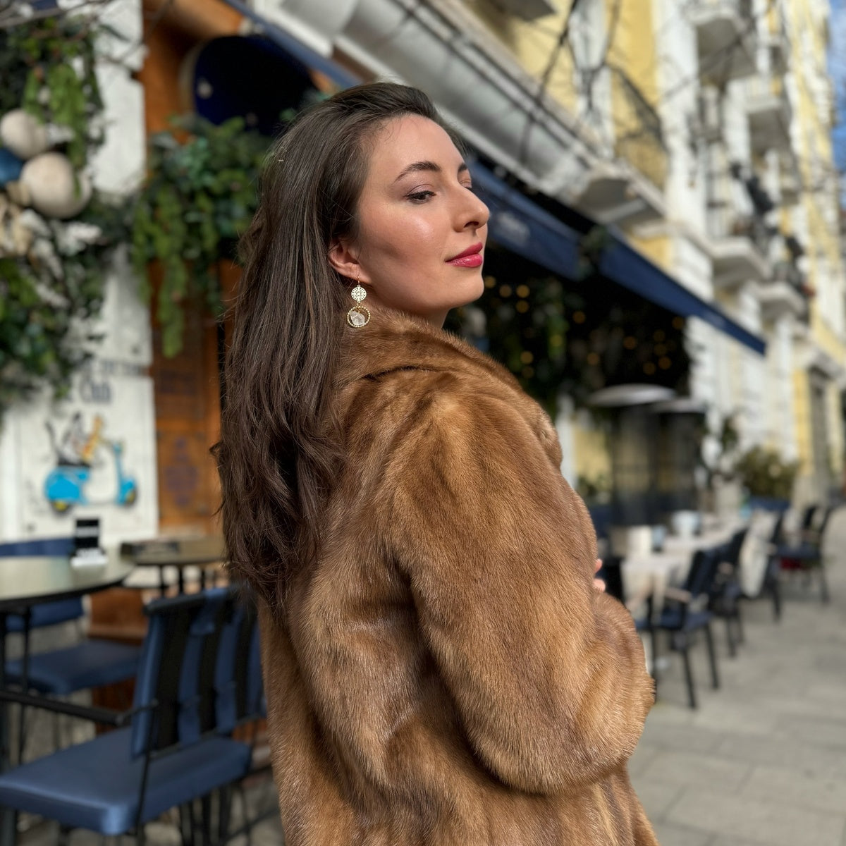 ENERGY | Raw Clear Quartz Statement Earrings in 18K Gold