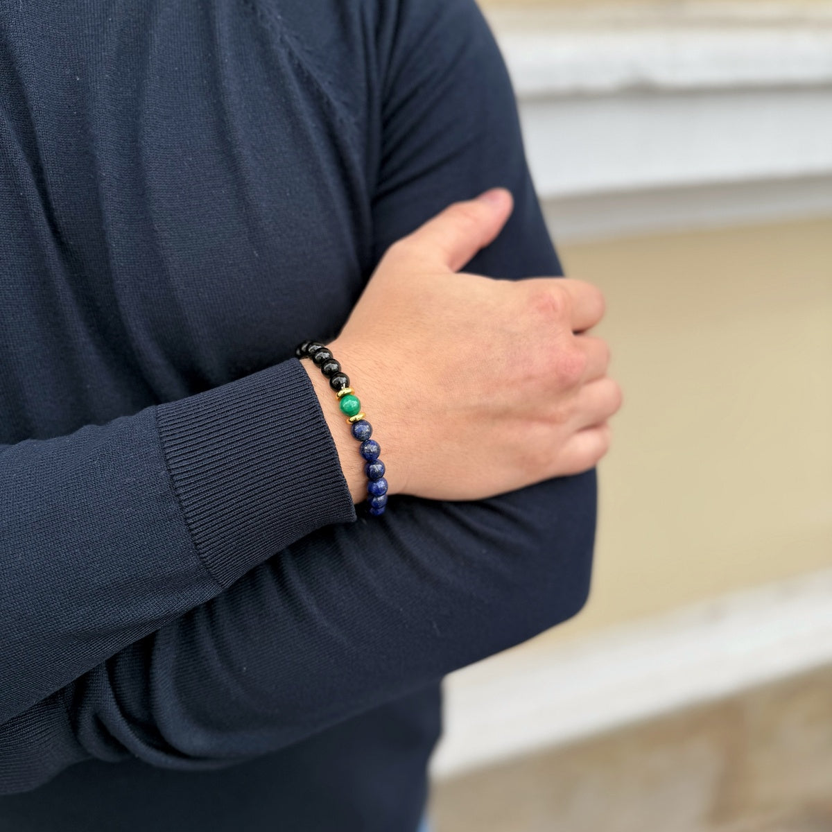 Luxury Men’s Gemstone Bracelet