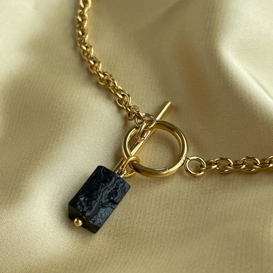 Shungite pendant necklace