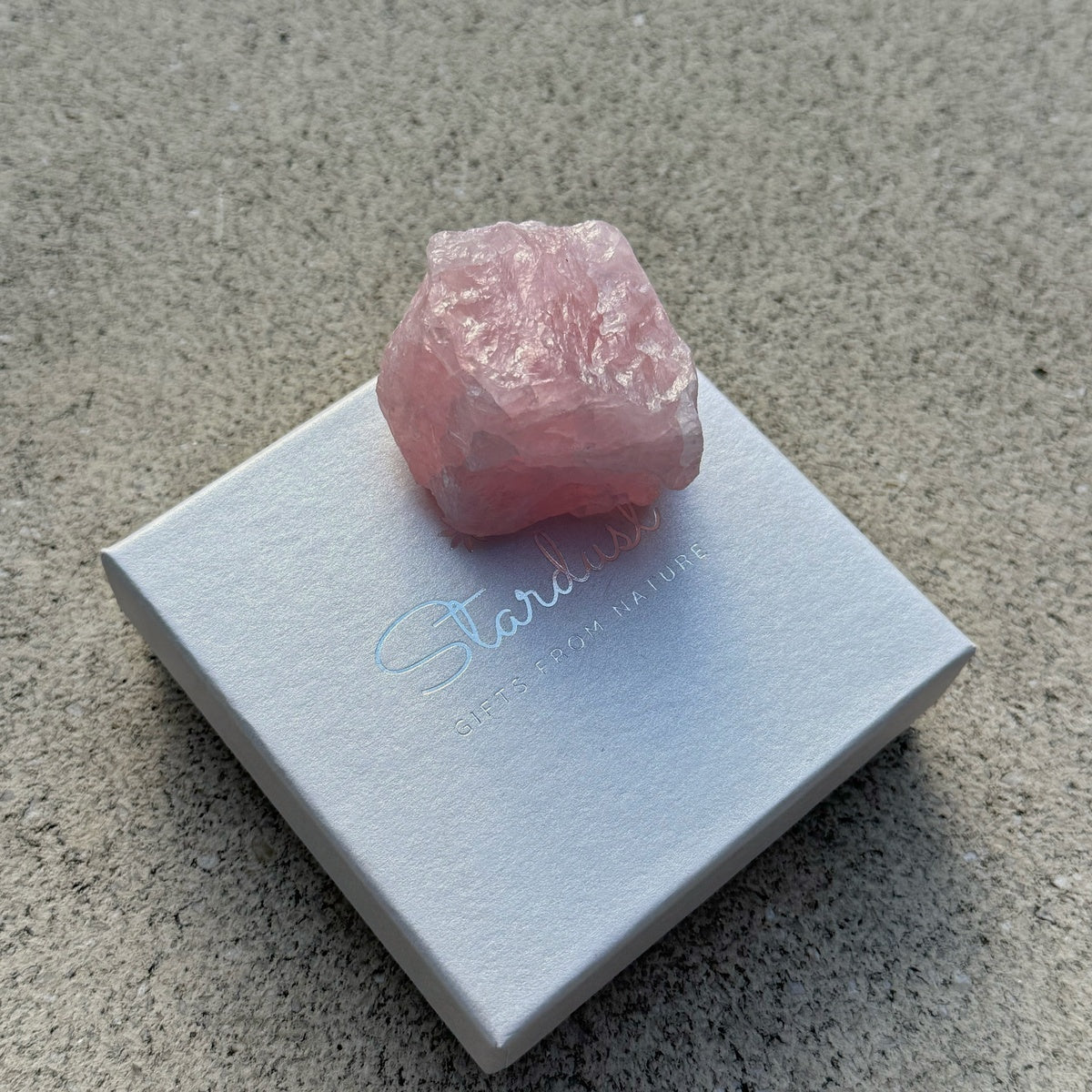 Raw Rose Quartz Crystal | Natural Rough Rose Quartz Stone | Healing Crystal Gift | Pink Crystal for Love & Self Care | Gift Ready Gemstone