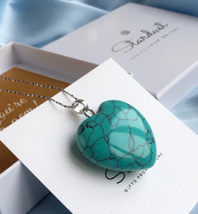 Turquoise Heart Pendant
