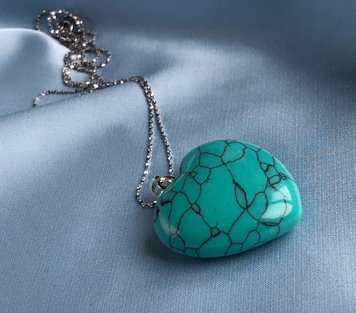 Turquoise Heart Pendant