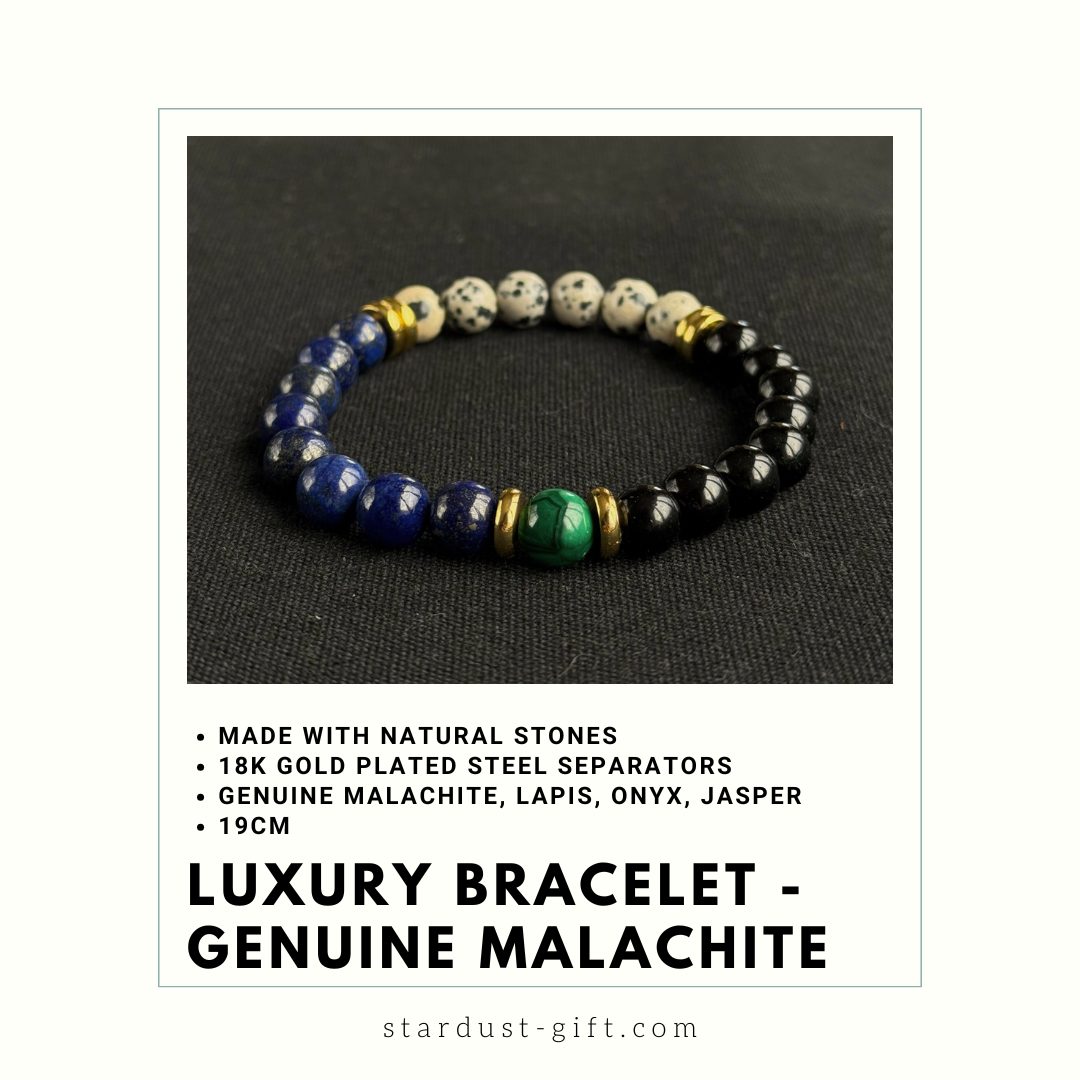 Luxury Men’s Gemstone Bracelet
