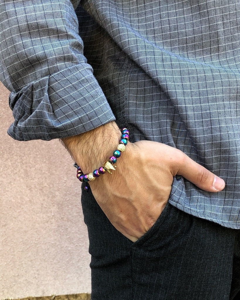 Neo Chrome men bracelet