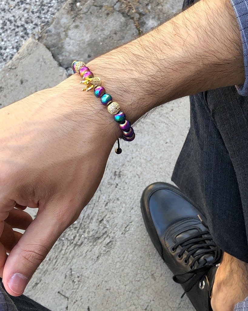 Neo Chrome men bracelet