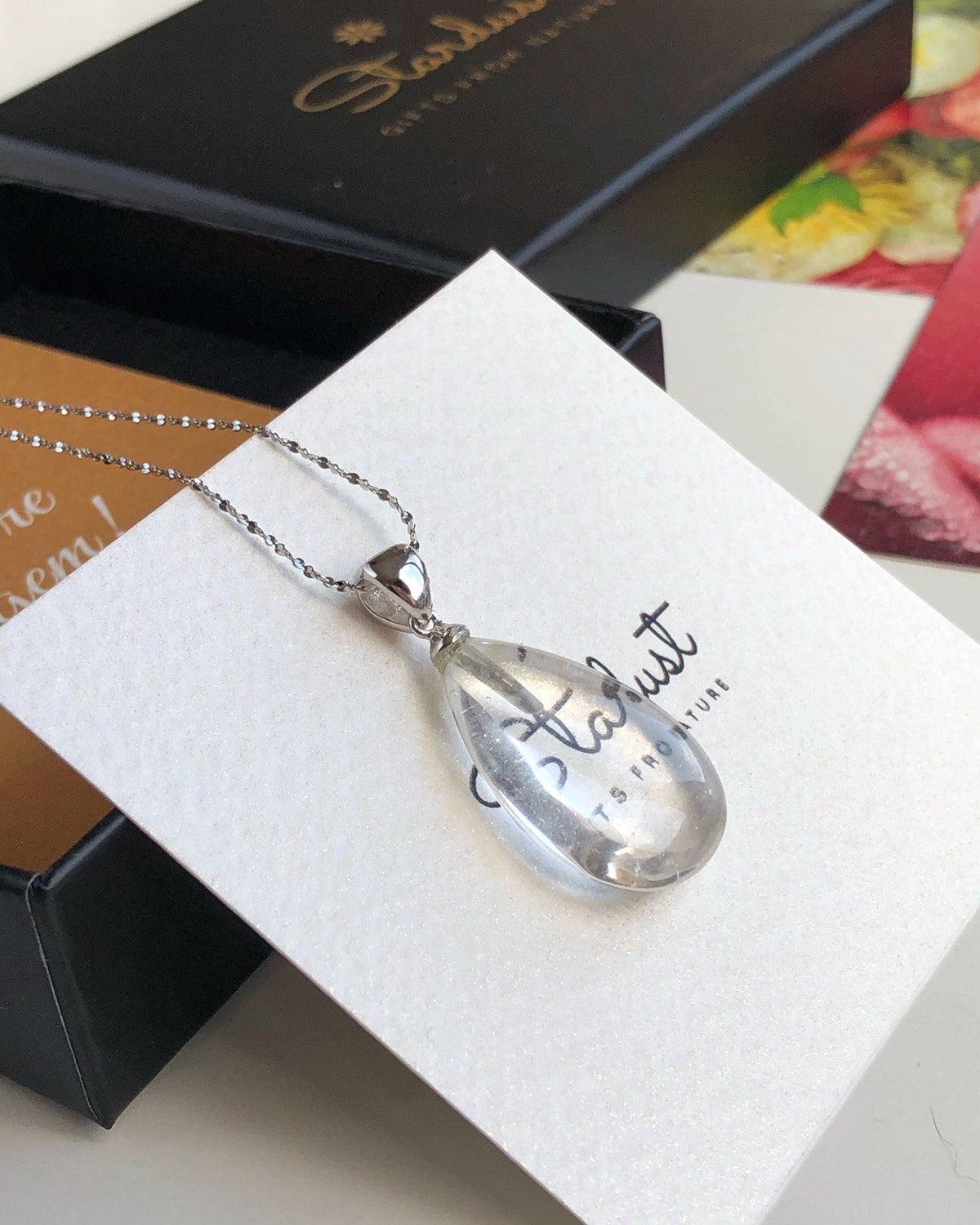 Rare Clear Quartz Pendant necklace
