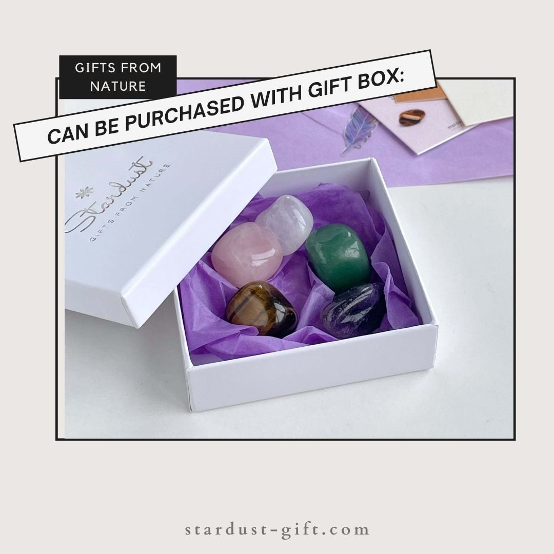 Tumbled stones gift kit