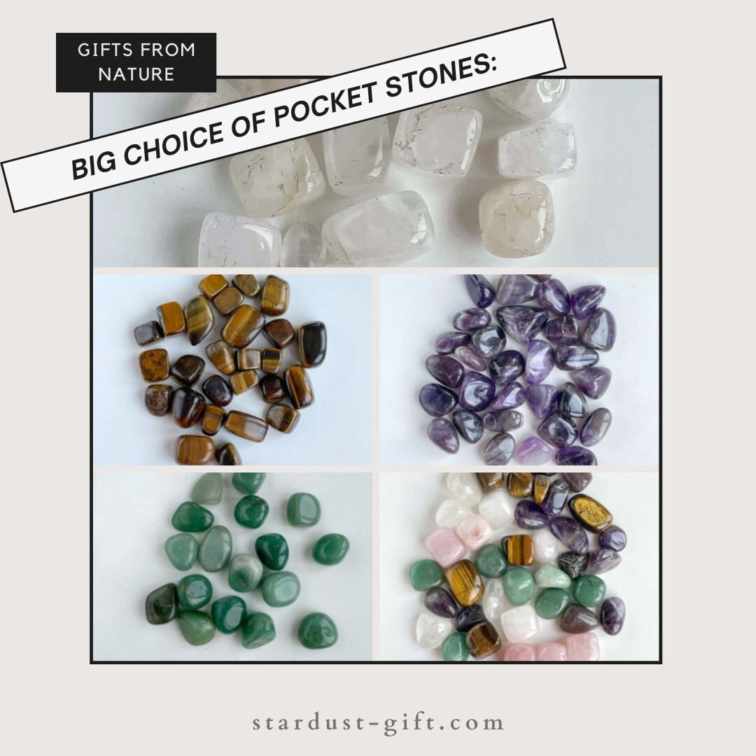 Tumbled stones gift kit