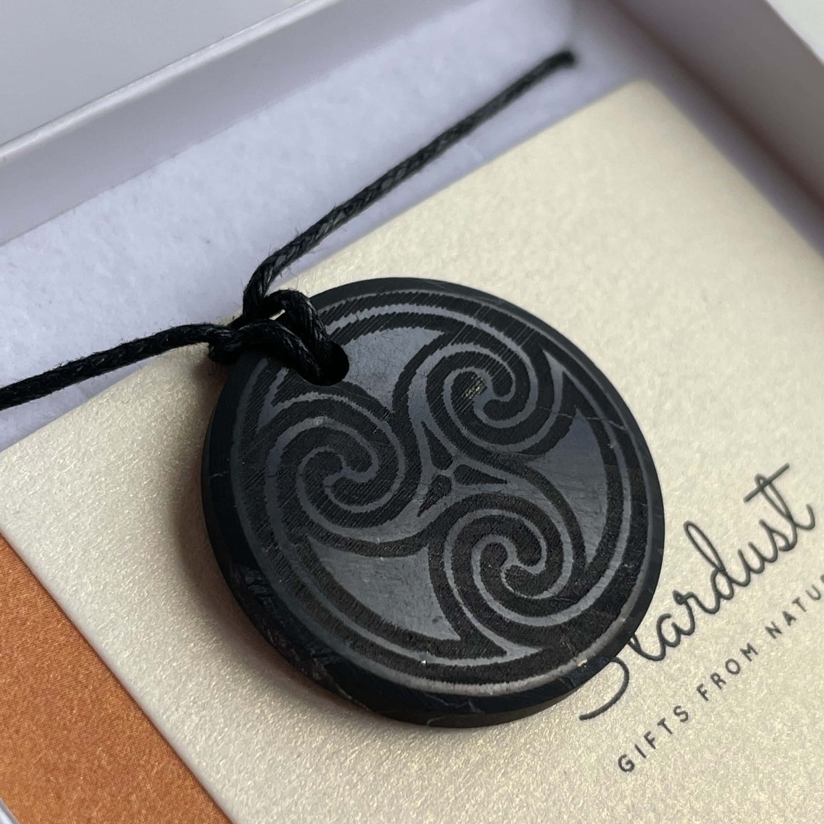 Elite Shungite Engraved Pendant