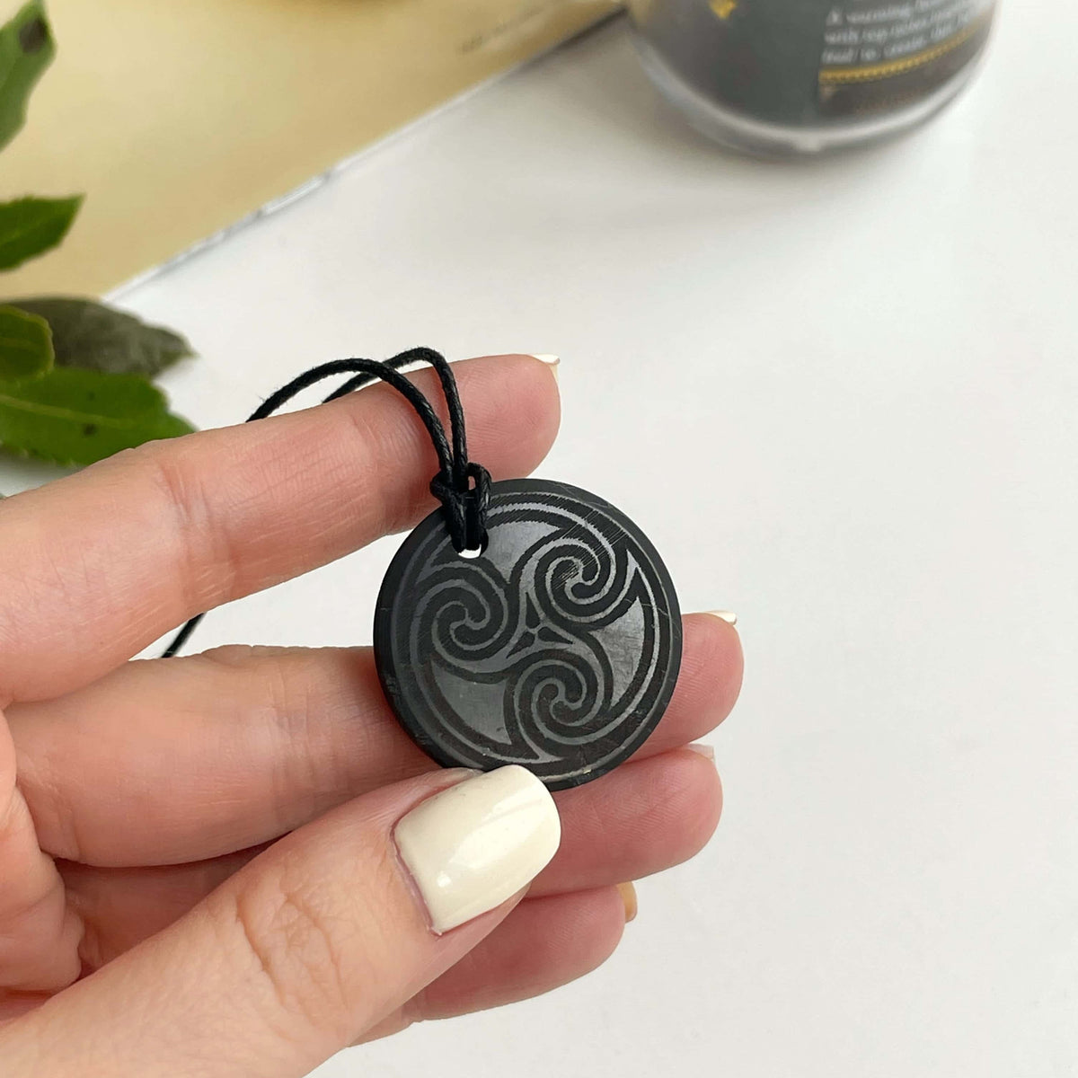 Elite Shungite Engraved Pendant