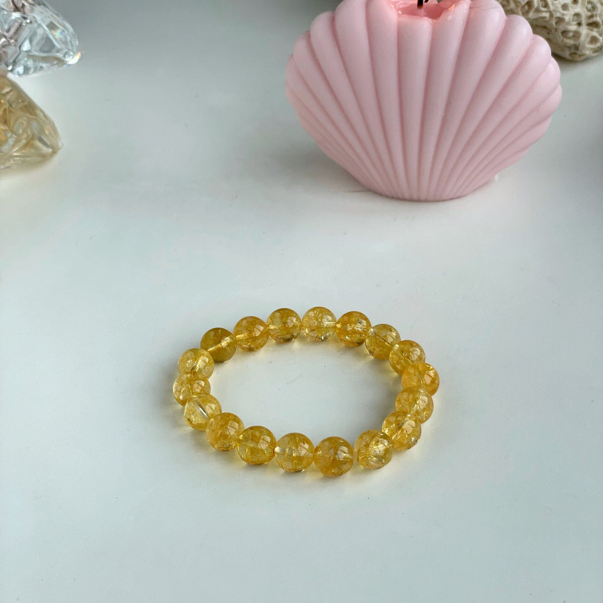 Natural Unheated Citrine Bracelet