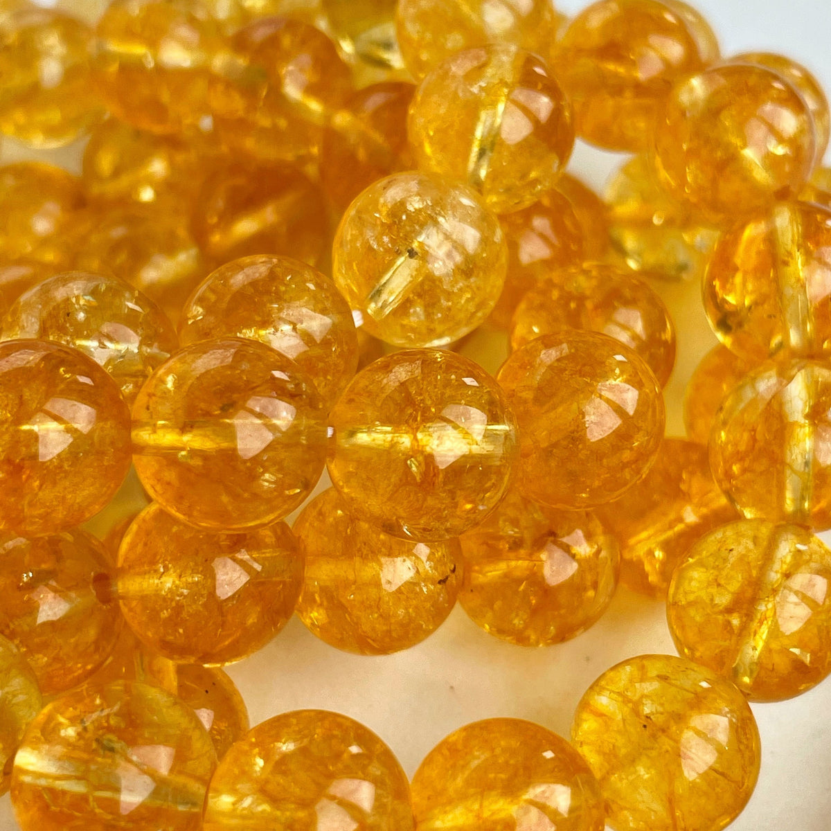 Natural Unheated Citrine Bracelet