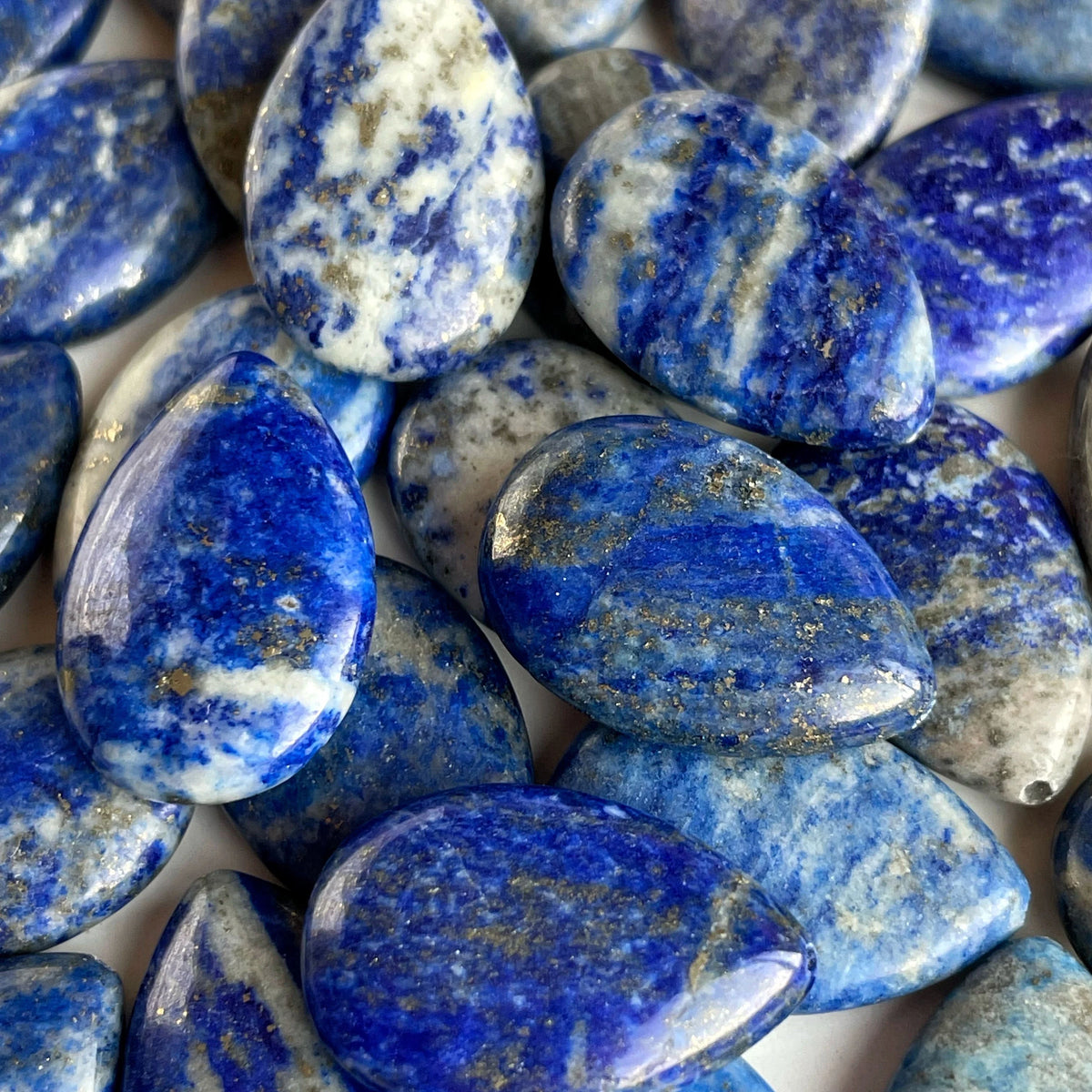 Lapis Lazuli drop pendant, Premium gemstone gift