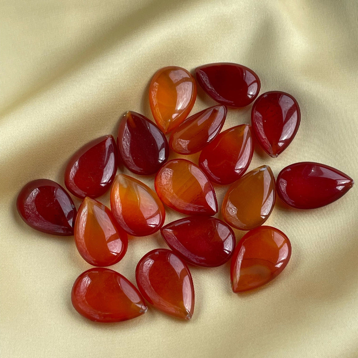 Carnelian Pendant, Luxury gemstone gift for her