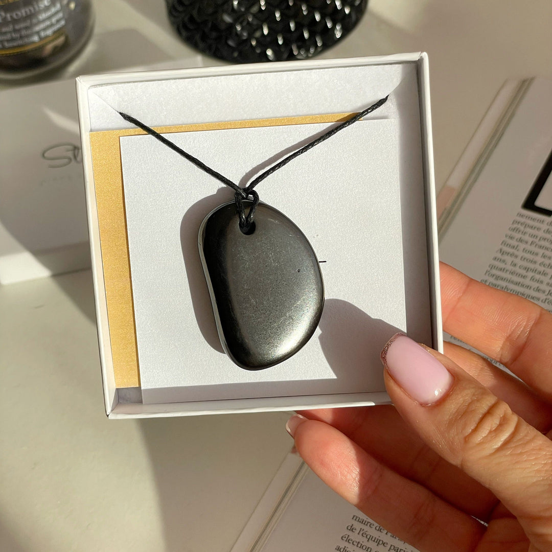 Elite Shungite tumbled Pendant