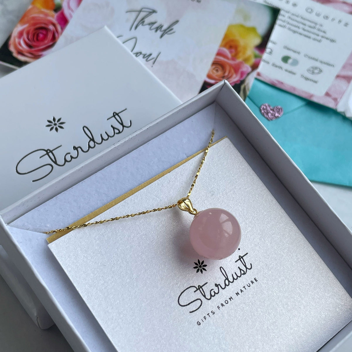 Gemstone Ball Pendant