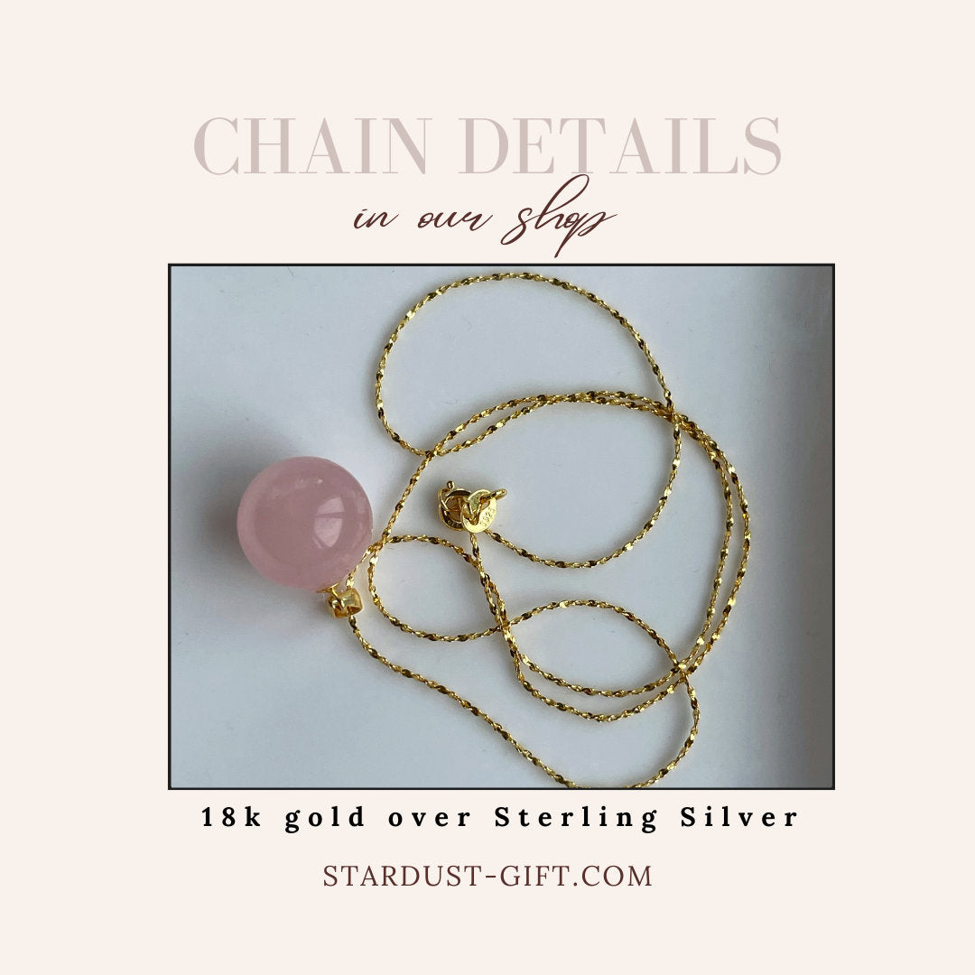 Gemstone Ball Pendant