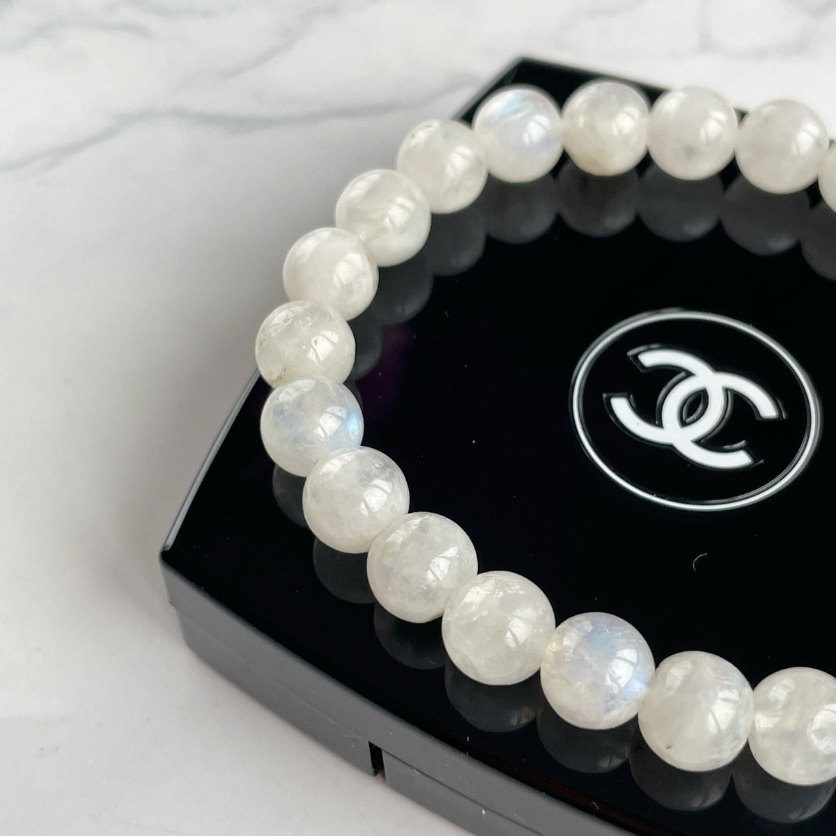 AAA+ Rainbow Moonstone Bracelet 8mm AAA+