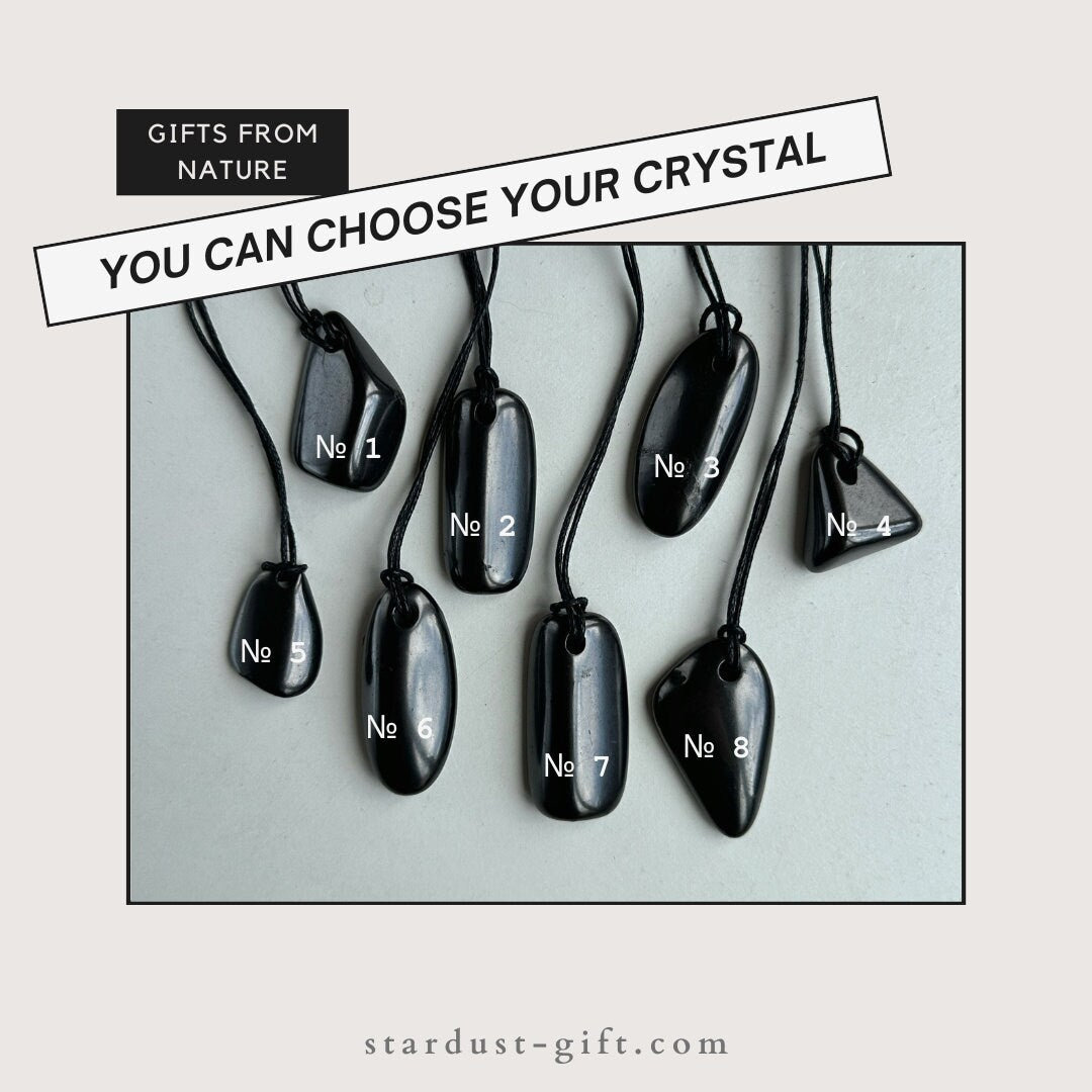 Elite Shungite tumbled Pendant