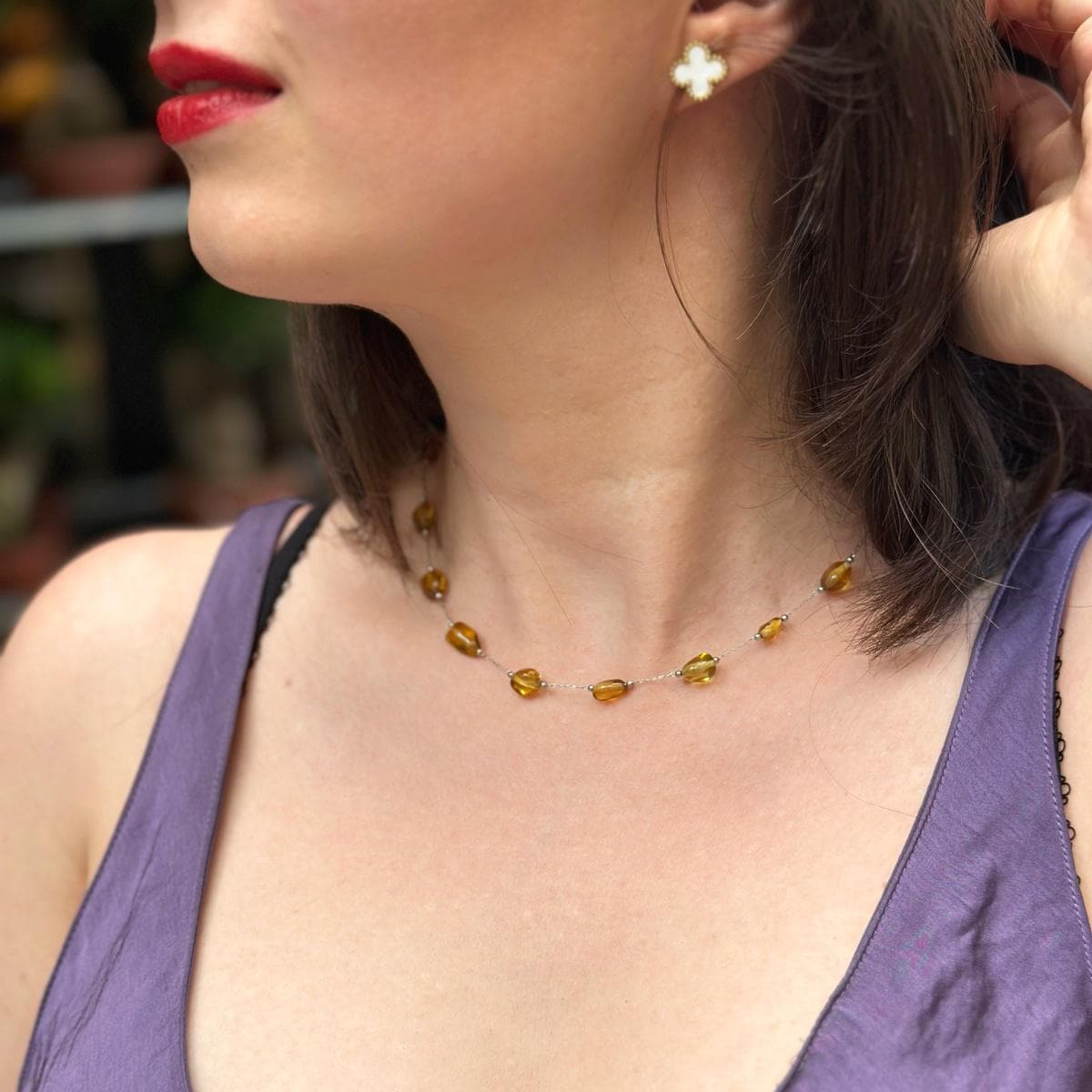 Delicate Gemstone choker