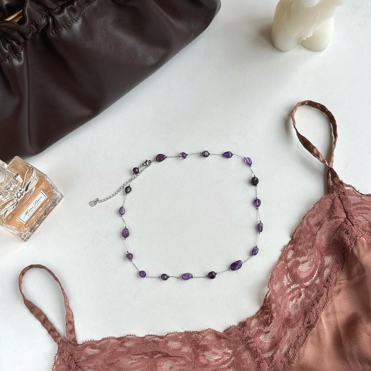 Delicate Gemstone choker