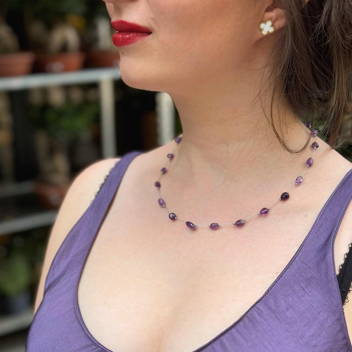 Delicate Gemstone choker
