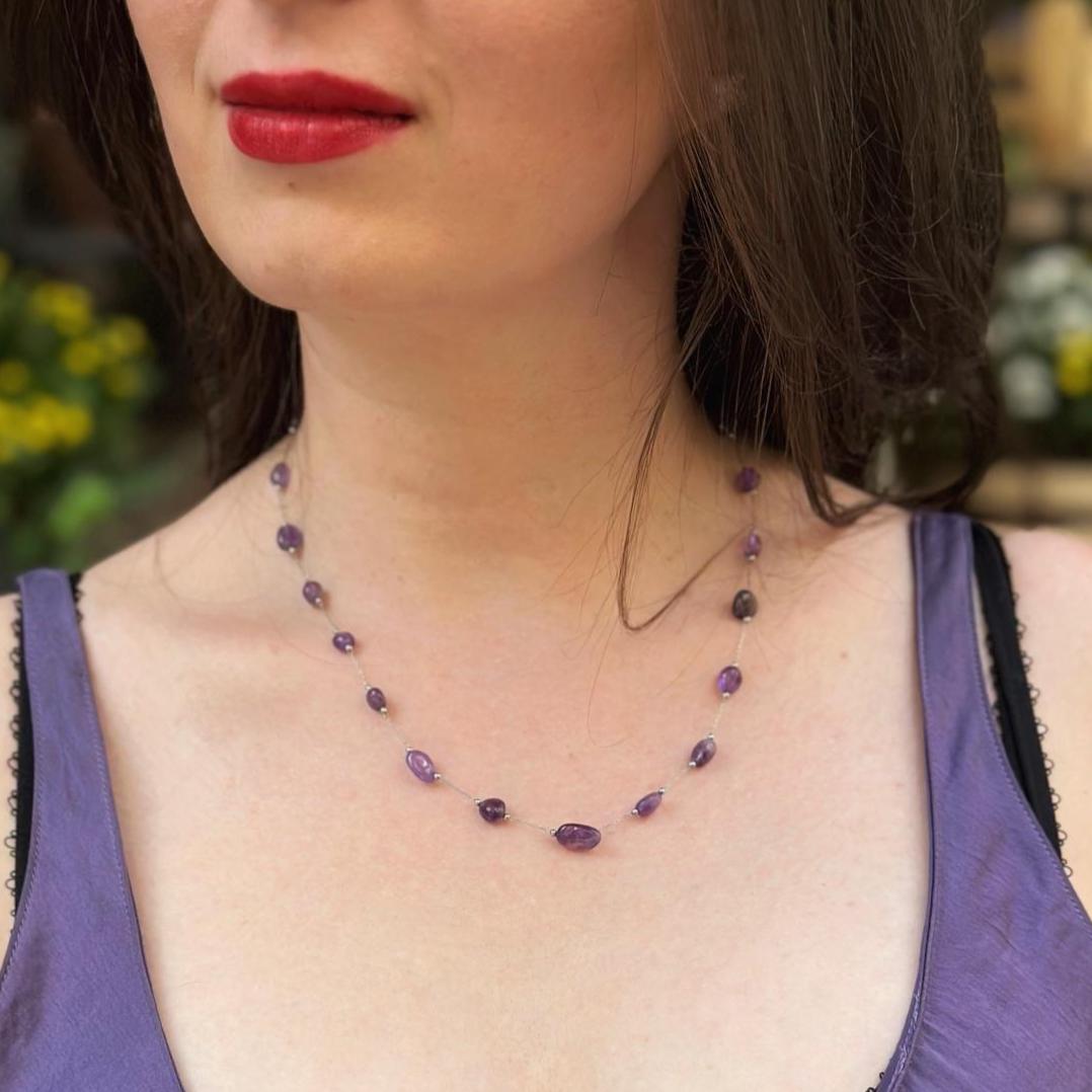 Delicate Gemstone choker