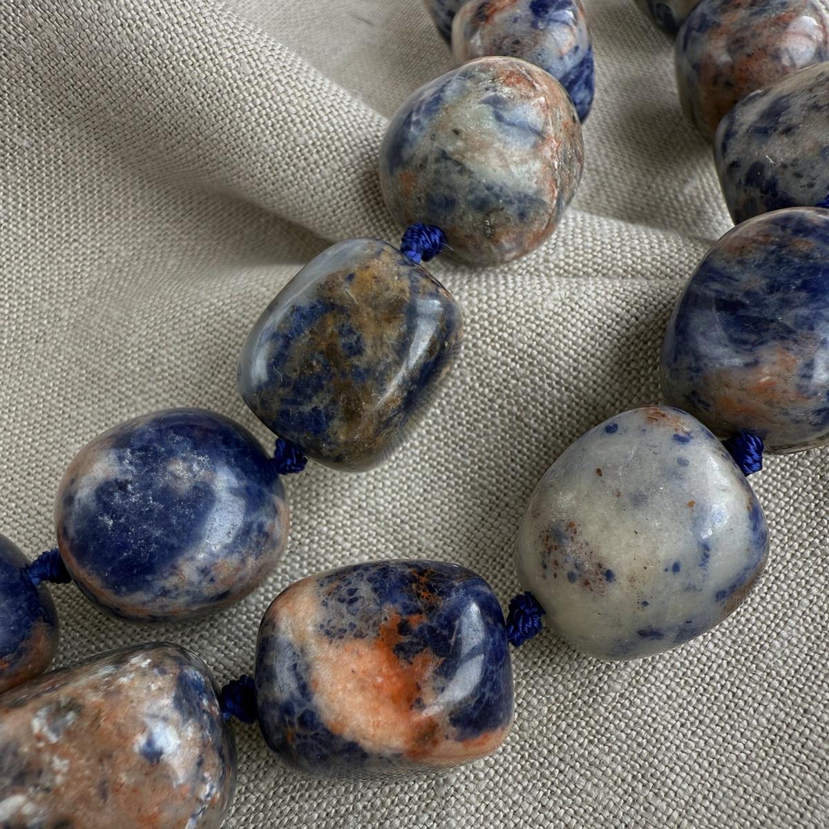 Large Stone Nugget necklace