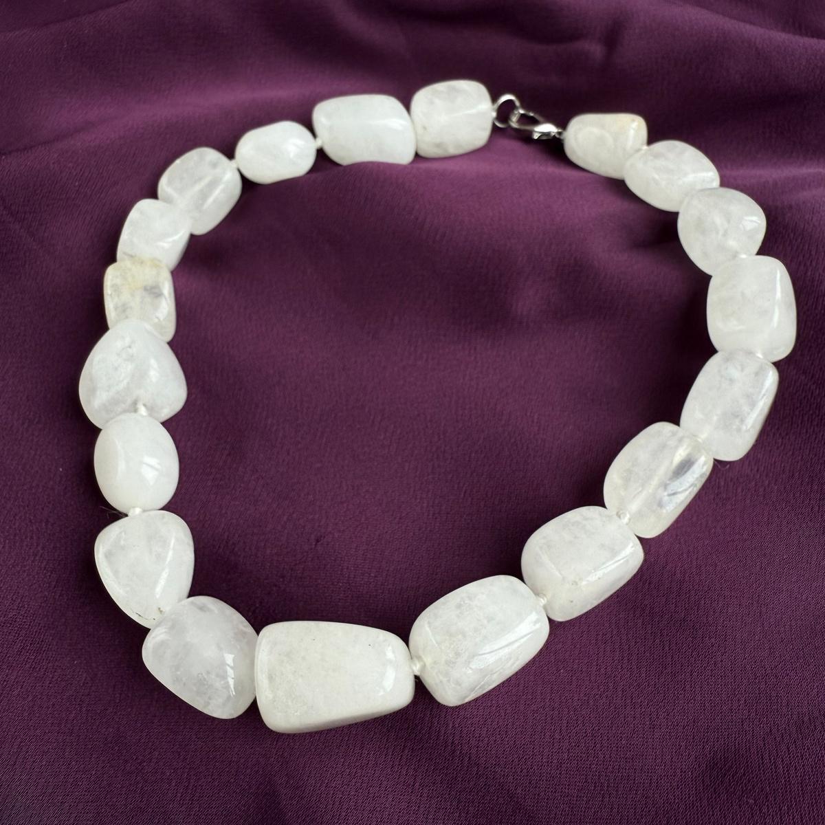 Large Stone Nugget necklace