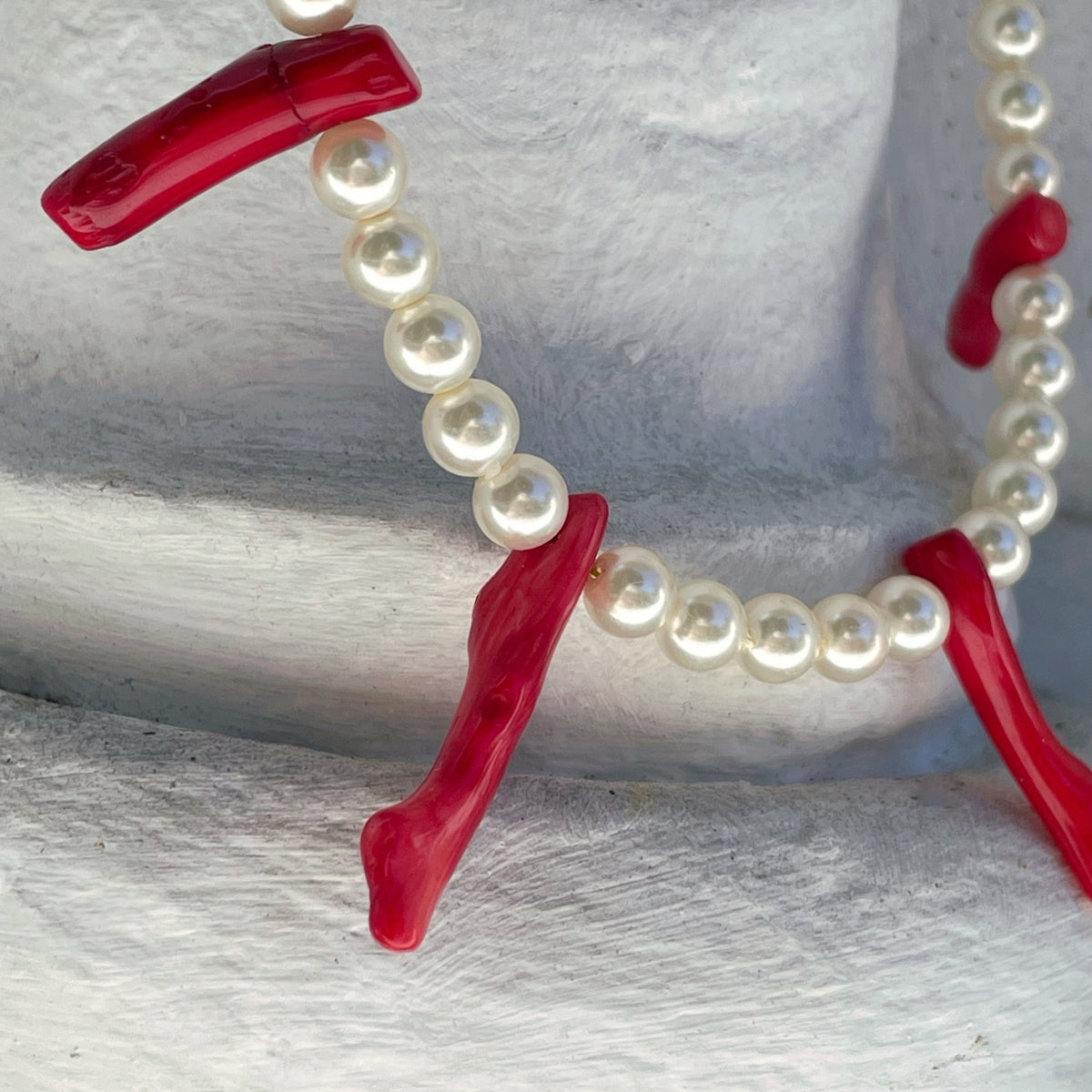 Genuine Red Coral Necklace