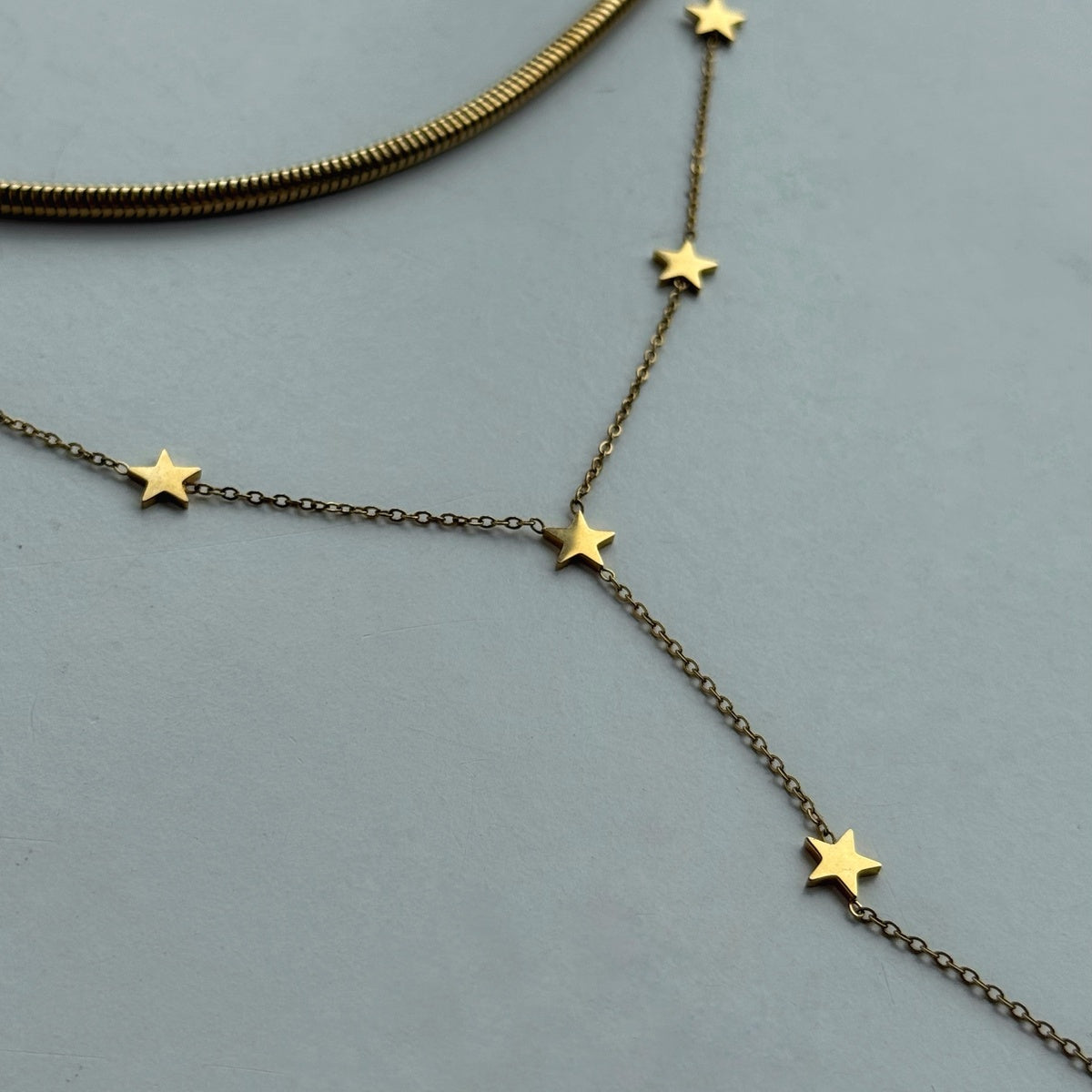 Delicate Tiny Stars Necklace