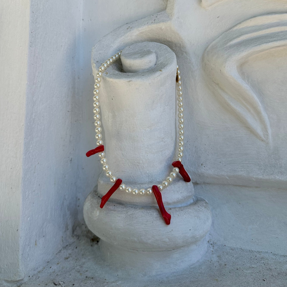 Genuine Red Coral Necklace