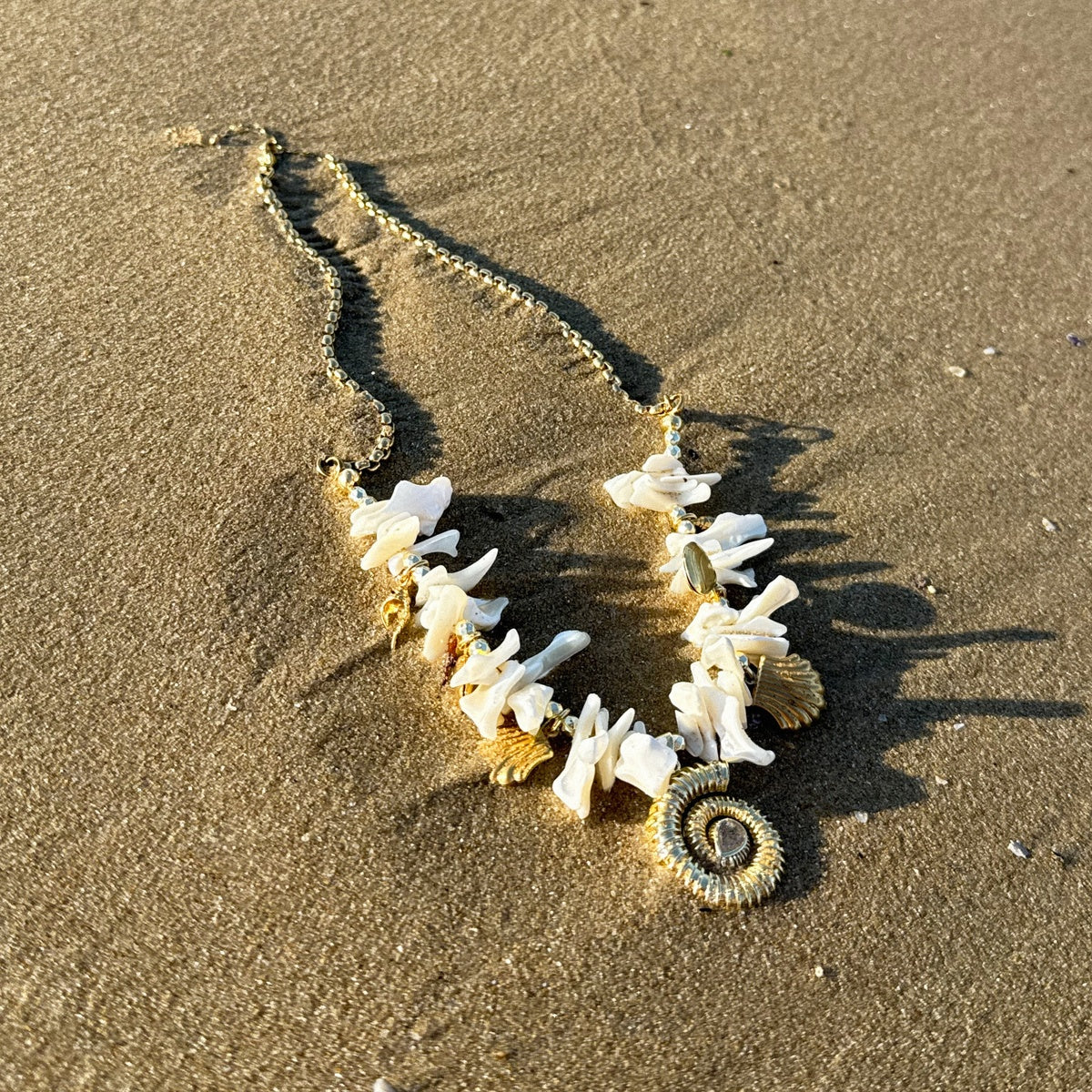 Designer Mother of Pearl Necklace