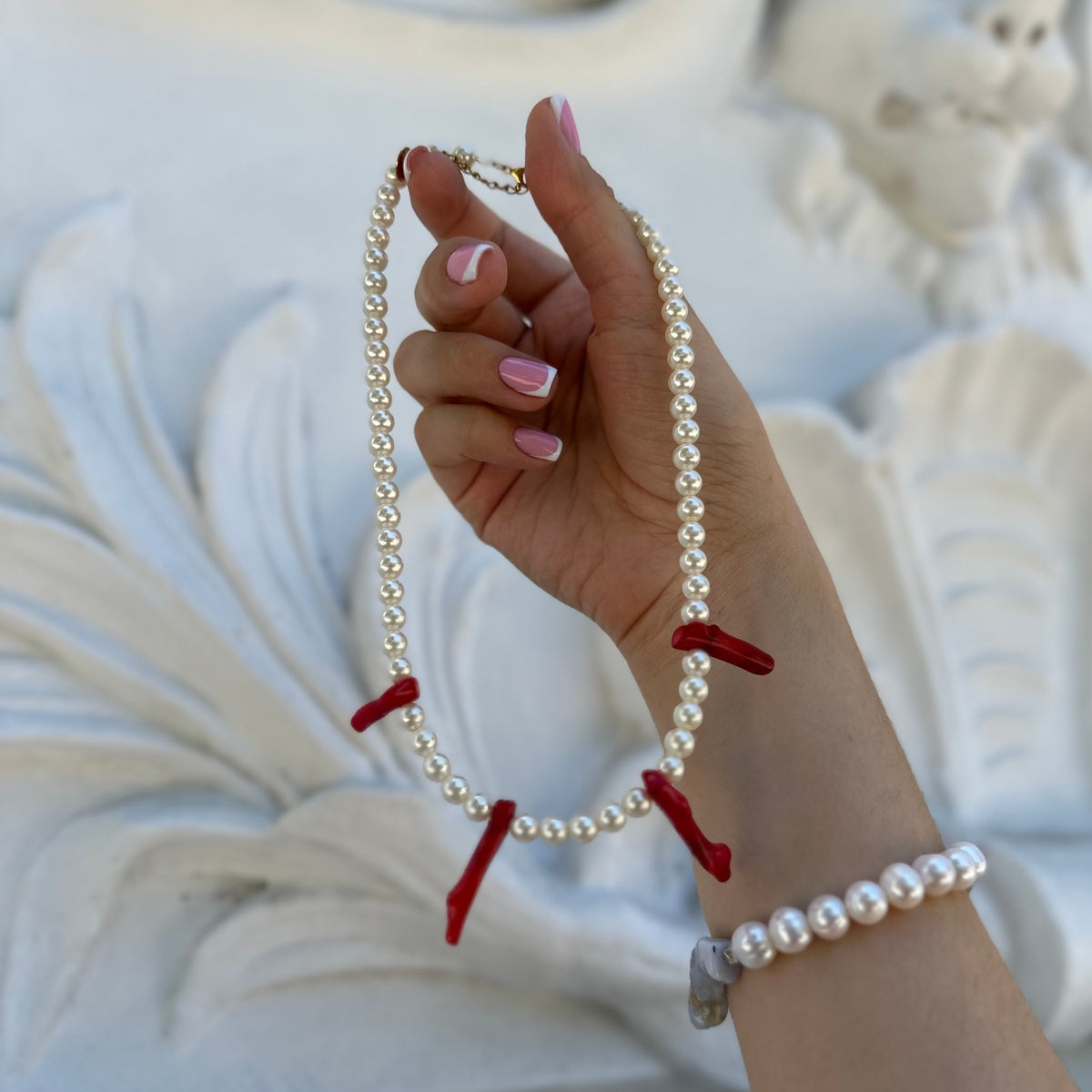 Genuine Red Coral Necklace