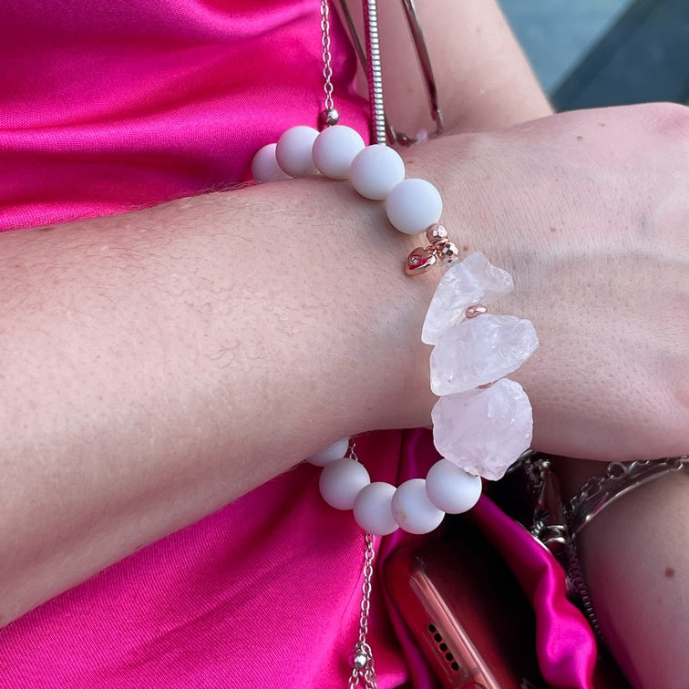 White Coral Bracelet
