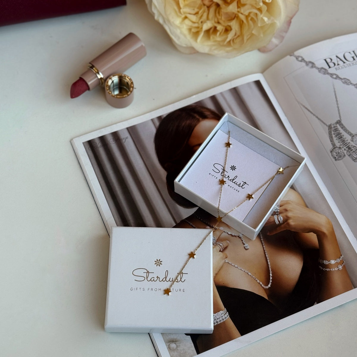 Delicate Tiny Stars Necklace