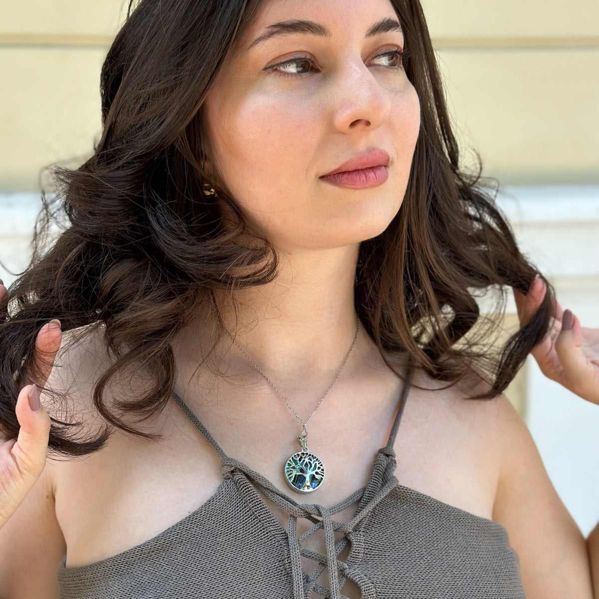 Abalone Shell necklace